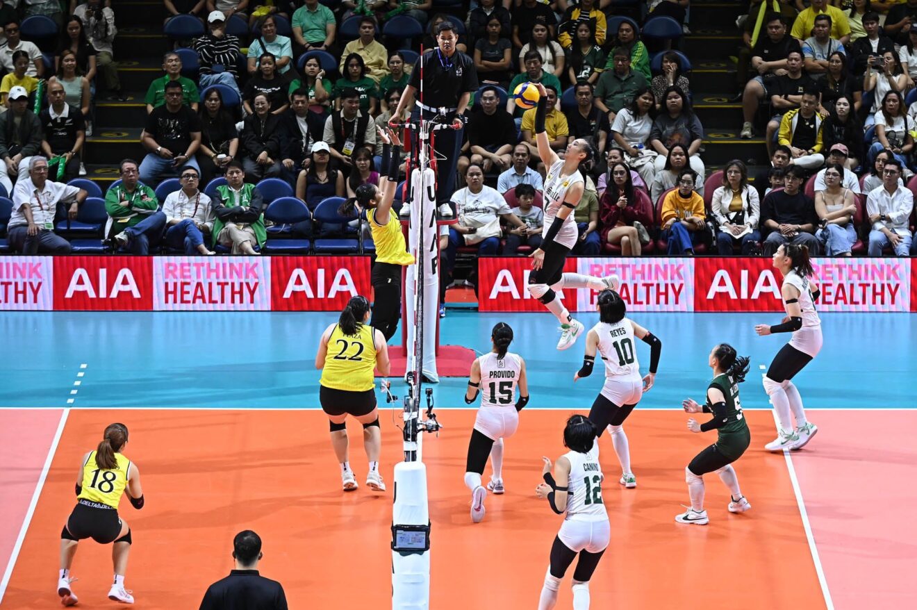 Lady Spikers End UST’s Dynasty, Defang Golden Tigresses in Five-Set ...