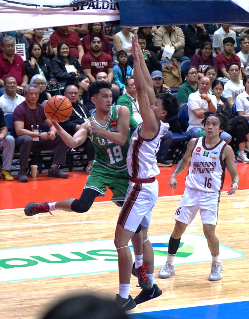 GOTTA BELIEVE IN MAGIC. The Animo Boosted Green Archers Take Down UP, 72-69 4 DSC00765