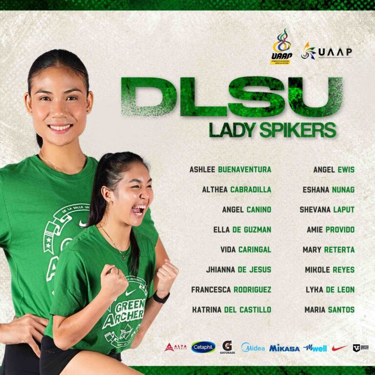 Official Lineup S88 Lady Spikers